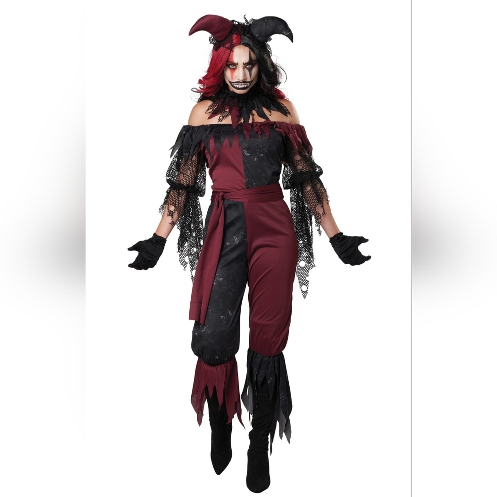 California Costumes Jumpsuit in Black and Red